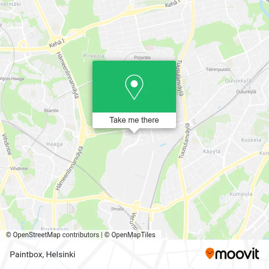 Paintbox map