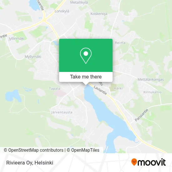 Rivieera Oy map