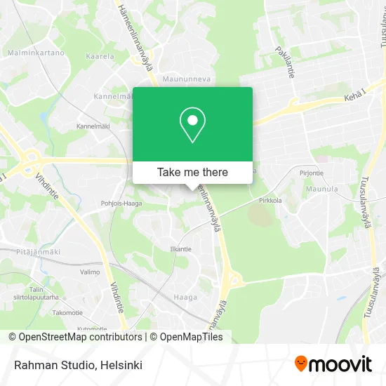 Rahman Studio map