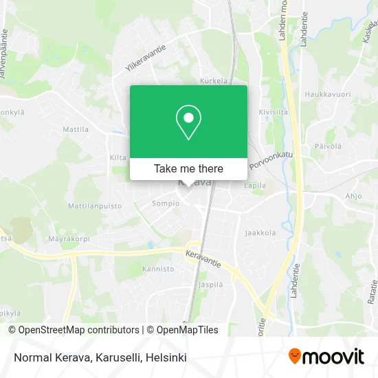 Normal Kerava, Karuselli map