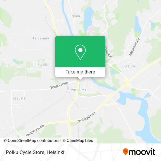 Polku Cycle Store map