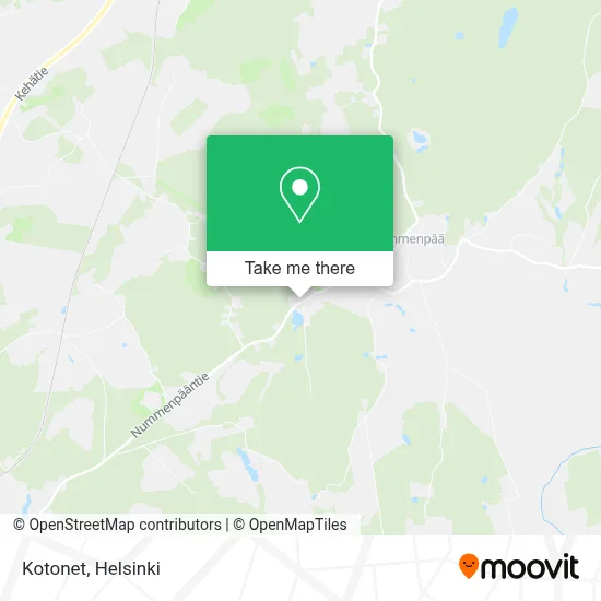 Kotonet map