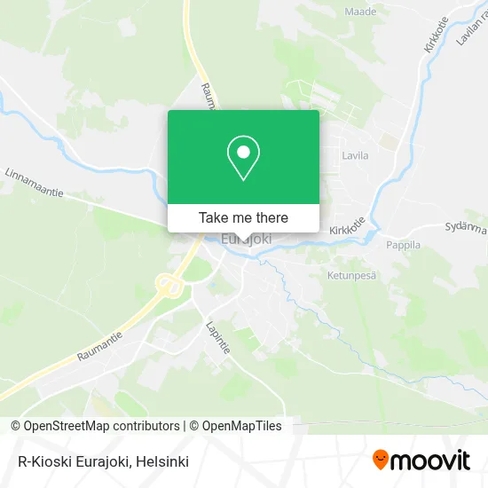 R-Kioski Eurajoki map