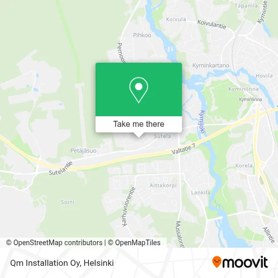 Qm Installation Oy map