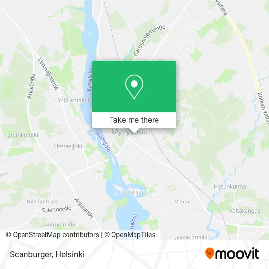 Scanburger map