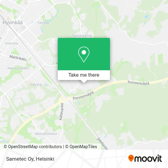 Sametec Oy map