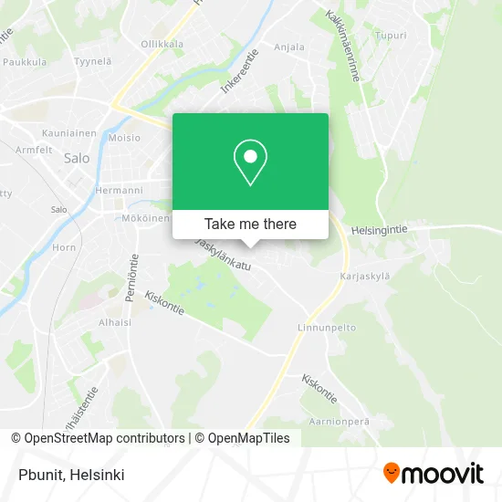 Pbunit map