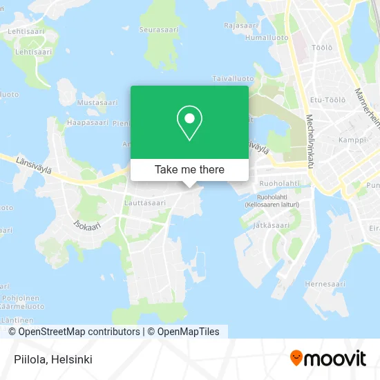 Piilola map