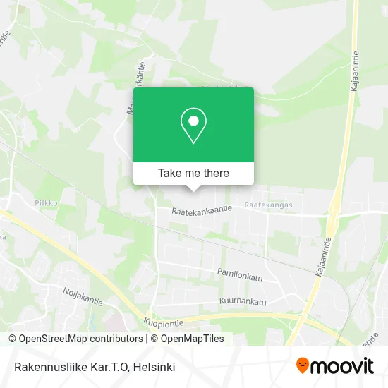 Rakennusliike Kar.T.O map