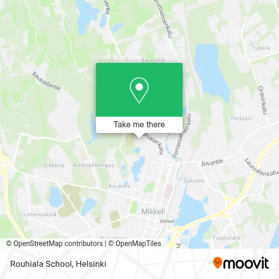 Rouhiala School map
