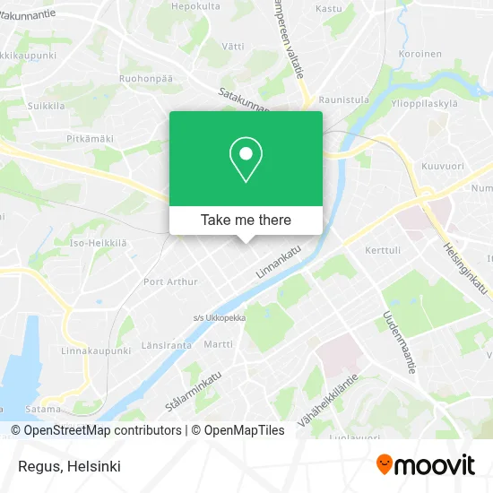 Regus map