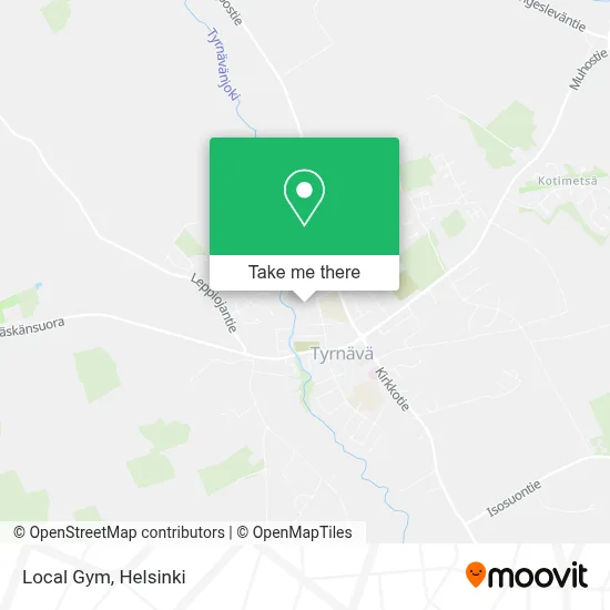 Local Gym map