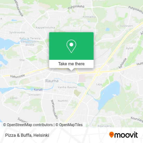 Pizza & Buffa map