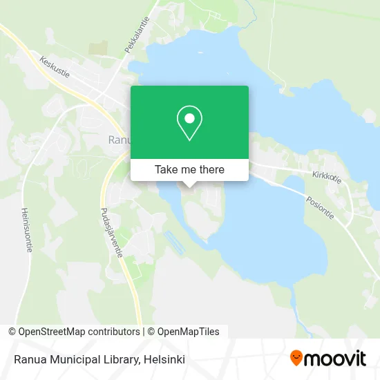 Ranua Municipal Library map