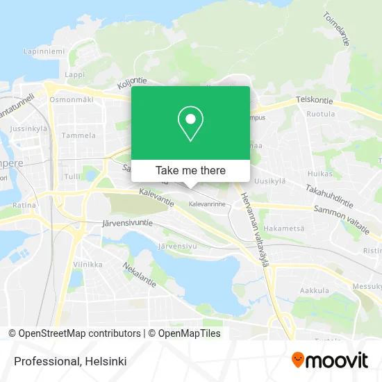 Professional map
