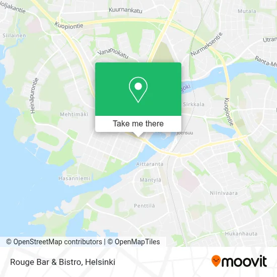 Rouge Bar & Bistro map