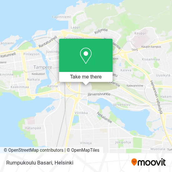 Rumpukoulu Basari map