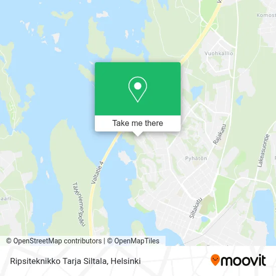 Ripsiteknikko Tarja Siltala map