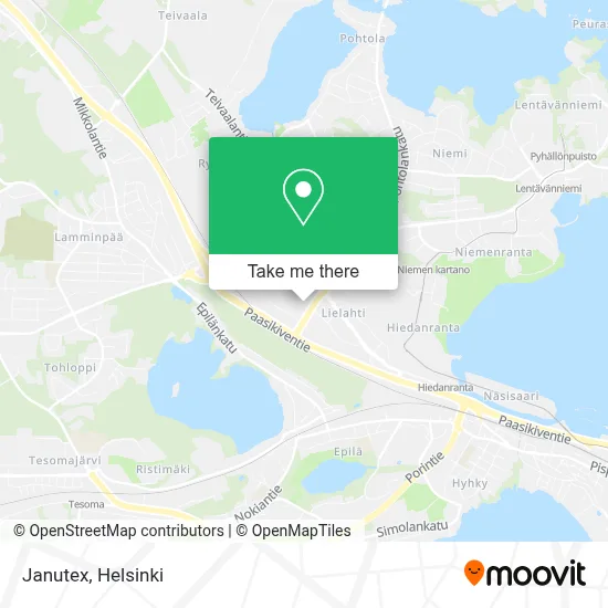 Janutex map