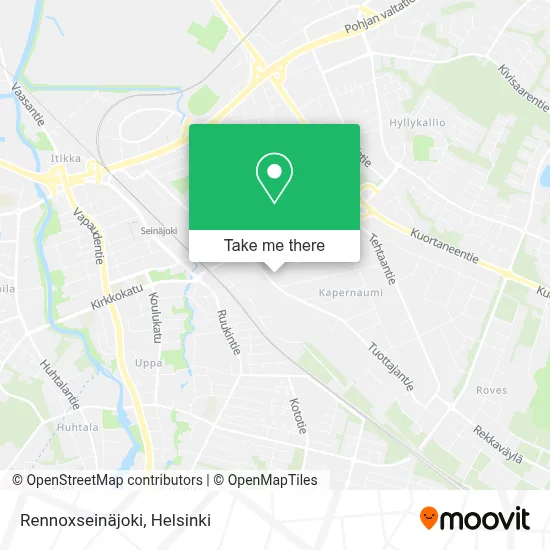 Rennoxseinäjoki map