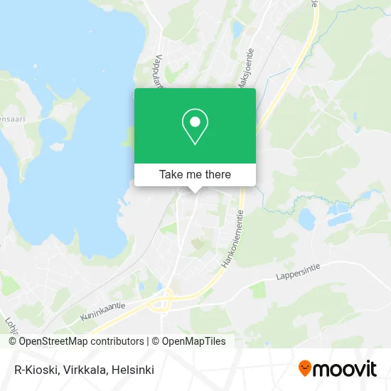 R-Kioski, Virkkala map