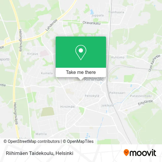Riihimäen Taidekoulu map