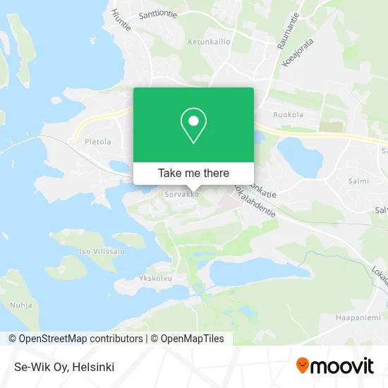 Se-Wik Oy map