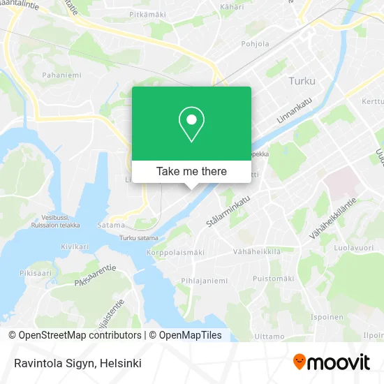 Ravintola Sigyn map