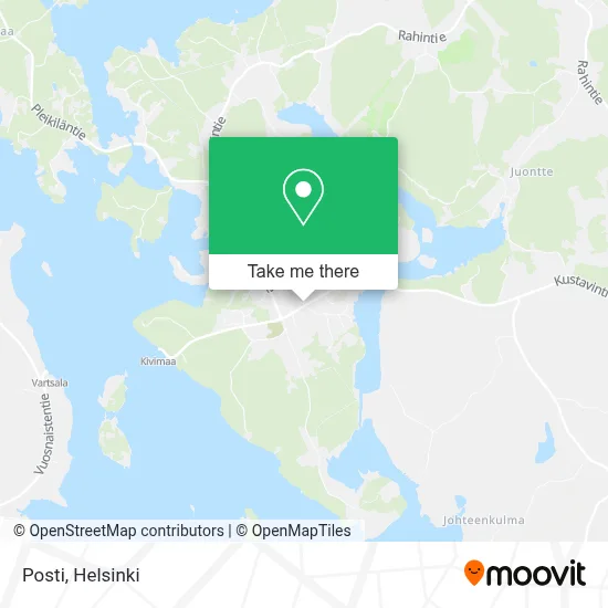 Posti map