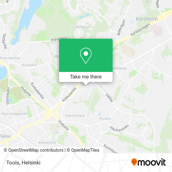 Tools map