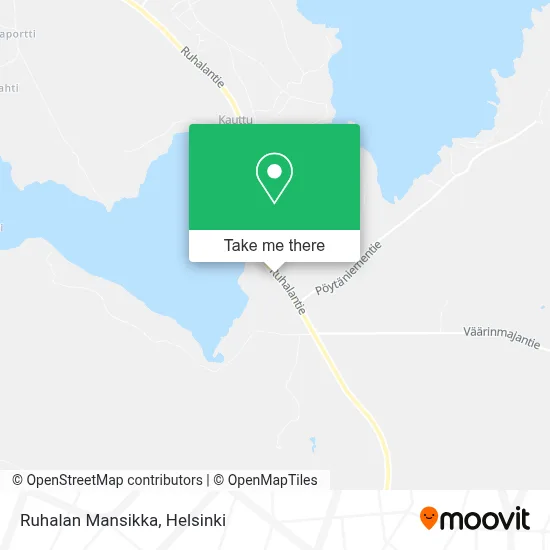 Ruhalan Mansikka map