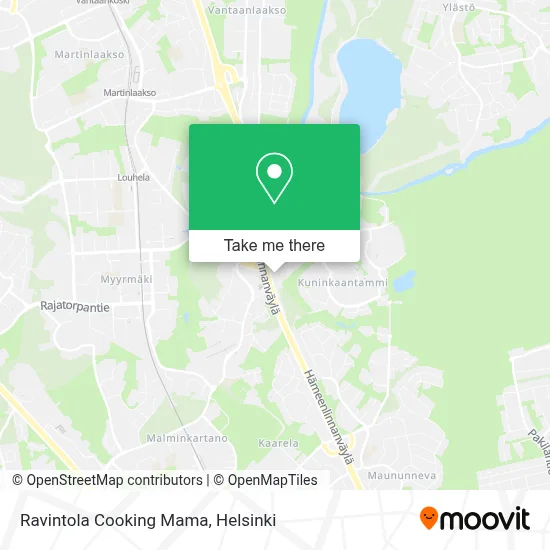 Ravintola Cooking Mama map