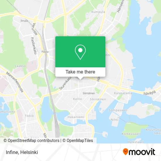 Infine map