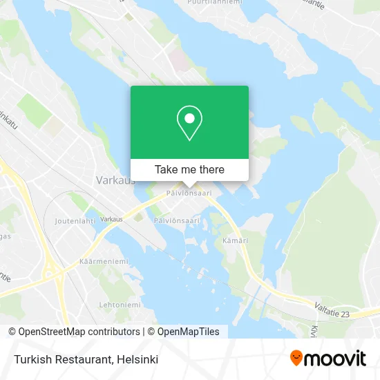 Turkish Restaurant map