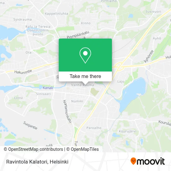 Ravintola Kalatori map