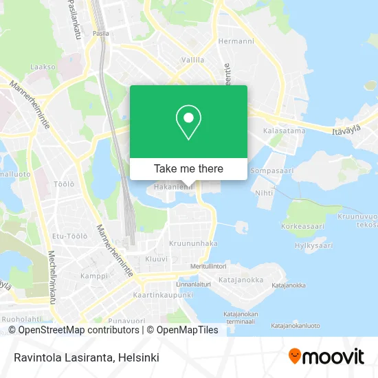 Ravintola Lasiranta map