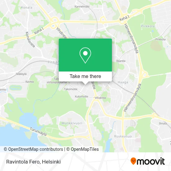 Ravintola Fero map