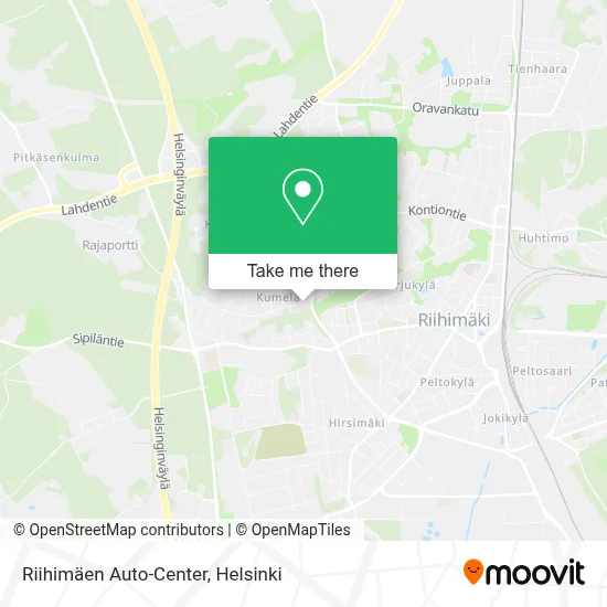 Riihimäen Auto-Center map