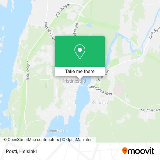 Posti map