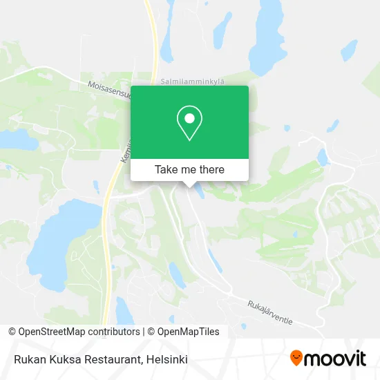 Rukan Kuksa Restaurant map