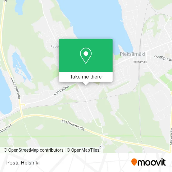 Posti map