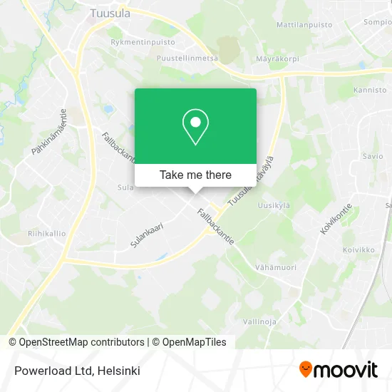 Powerload Ltd map