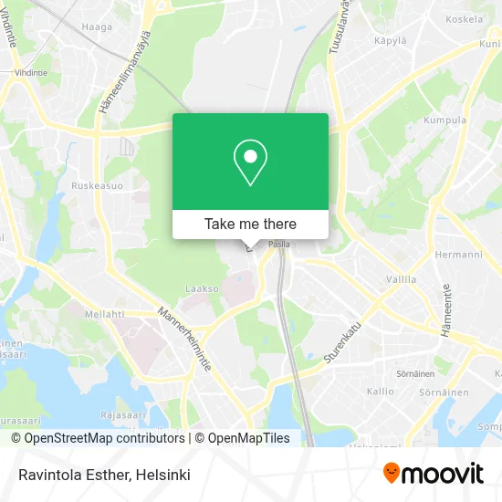 Ravintola Esther map
