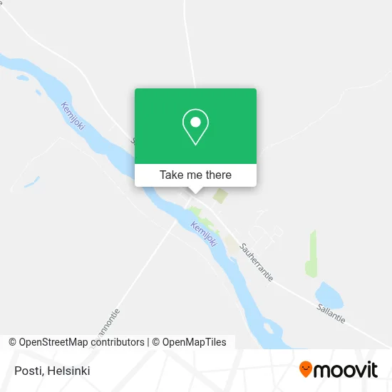 Posti map