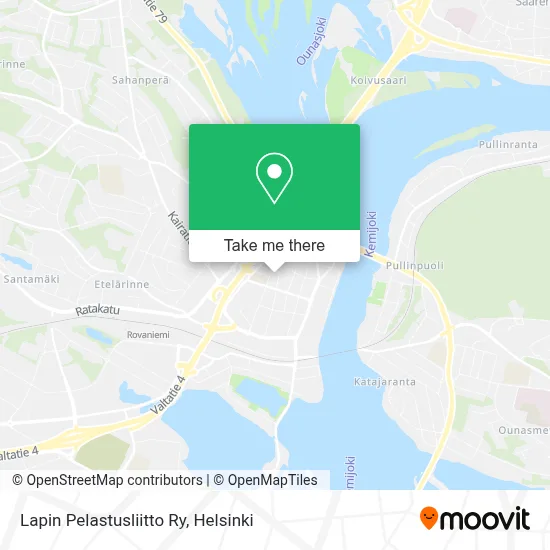 Lapin Pelastusliitto Ry map