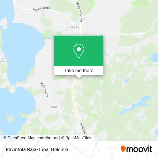 Ravintola Raja-Tupa map