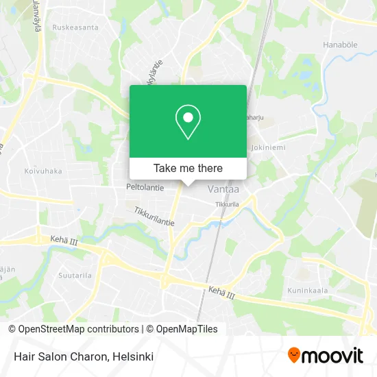 Hair Salon Charon map