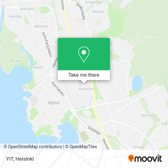 YIT map