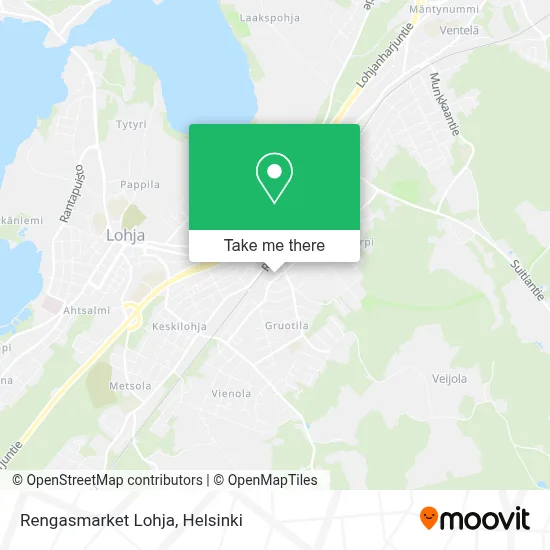 Rengasmarket Lohja map