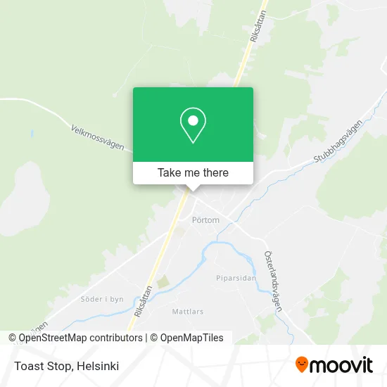 Toast Stop map